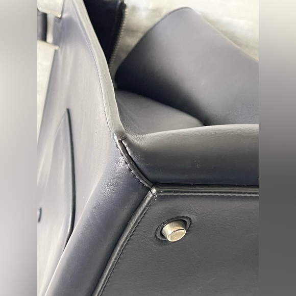 Celine edge medium calf hair leether shoulder bag - Picture 14 of 17